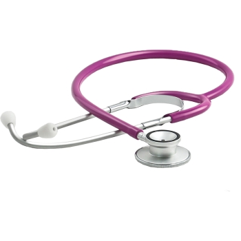 Stethoscope dual head yellow