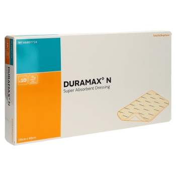 Duramax N Non-Adhesive Super Absorbent Dressing 20 X 40Cm