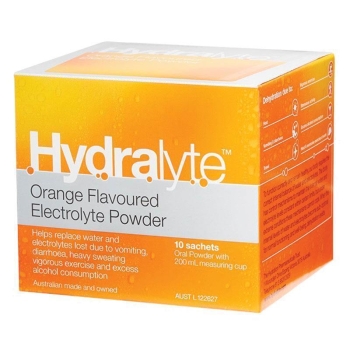 Hydralyte Powder 4.9g Orange