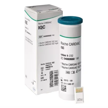Cardiac IQC strips for Cobas H232