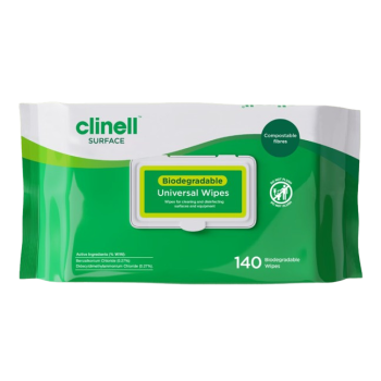 Clinell Biodegradable Universal Wipes
