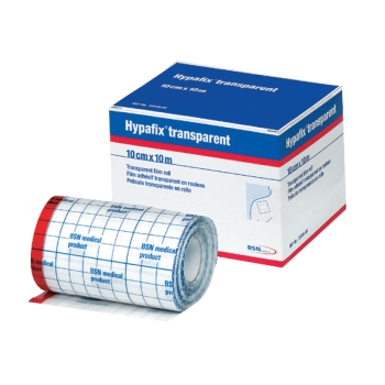 Hypafix Transparent Waterproof Retention Tape 10cm x 10m