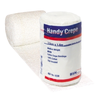 HandyCrepe Medium Weight Bandage 7.5cm x 1.6m