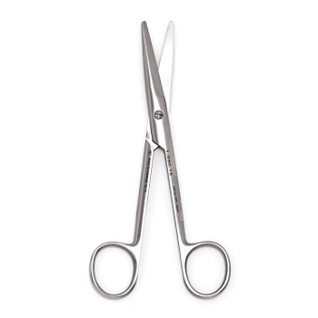 Mayo Scissors Curved 14.5cm Hipp