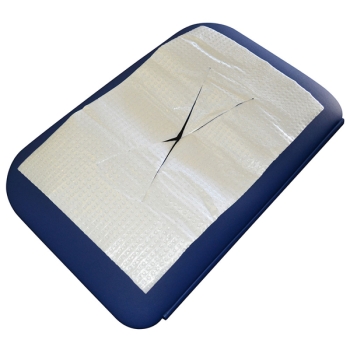 Headpads chiropractic X- cut towel