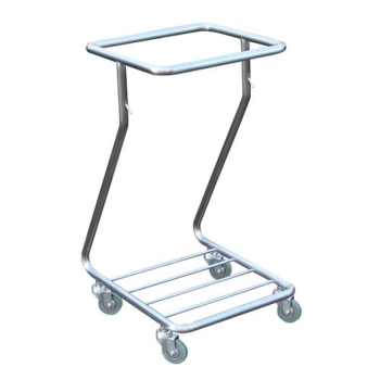 Linen Trolley Skin Stainless Steel Single