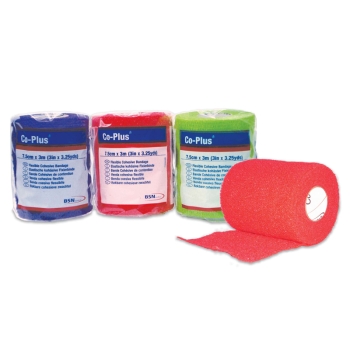 Co-Plus Coloured Support Bandage 7.5cm x 3m