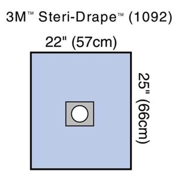 Drape Steri-Drape 57 x 66cm Small Adhesive Apert