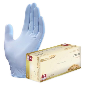 COATS Nitrile Powder Free Examination Gloves - Medium