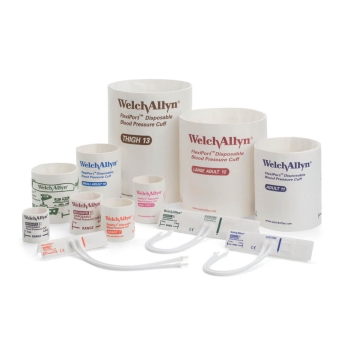 Welch Allyn Flexiport Disposable Cuff - Large Adult; Size 12; 32-43cm