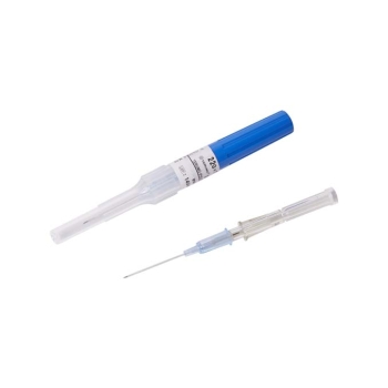 Surflo IV Catheters 22G x 25mm Blue