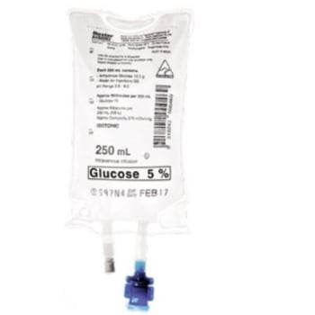 VIAFLEX 5% GLUCOSE IV SOLUTION 250ML