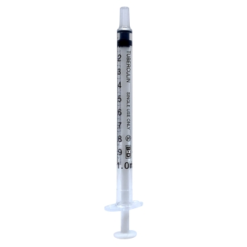 Syringe 1ml Luer Slip Tuberculin BD