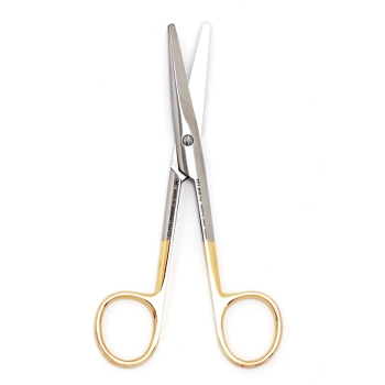 Dressing Scissors Blunt/Blunt Straight 14.5cm TC Hipp