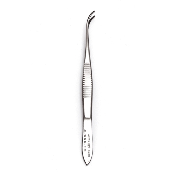 Graefe Iris Forceps Curved 10cm Hipp