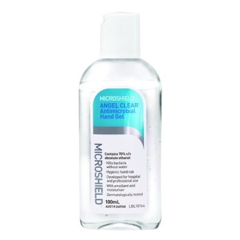 Microshield Angel Clear Antimicrobial Hand Gel 100ml