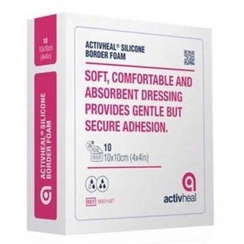 ActivHeal Silicone Foam Border 15 x 15cm