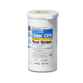 Cidex Opa test strips