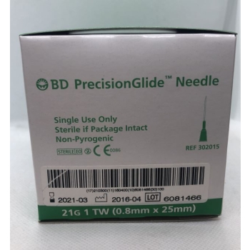 Needle 21g x 1" (25mm)