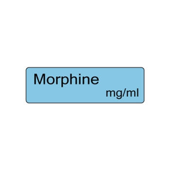 Labels Morphine mg/ml