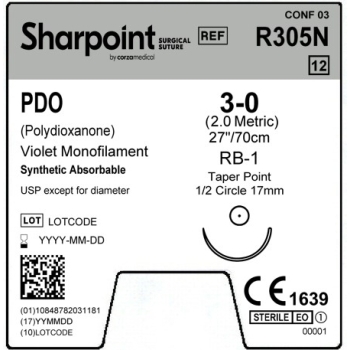 Sharpoint PDO 3-0 17mm TP 70cm RB-1 Violet