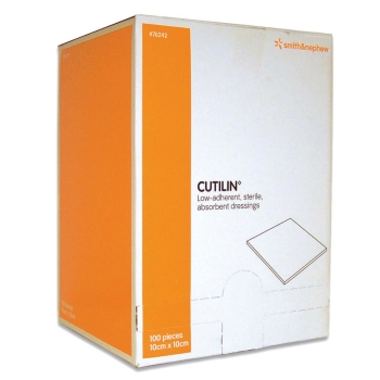 Cutilin Low Adherent Dressing 10 x 10cm