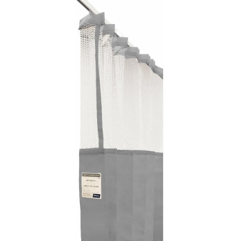 Curtains Disposable 4.5 x 2.3m Grey Mesh