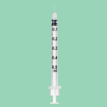 Sol-M 0.5ml Syringe with Fixed Needle 31g X 8mm