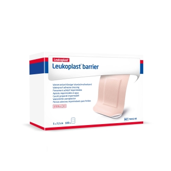 Leukoplast Barrier Dressing Sterile 50mm x 72mm Tan