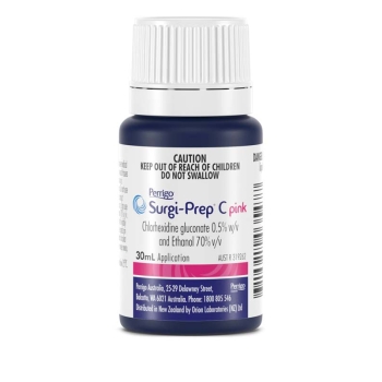 Surgi-Prep C PINK 30ml Chlorhexidine 0.5% and Ethanol 70%