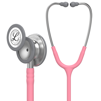 3M Littmann 5633 Classic III Stethoscope - Pearl Pink Tube