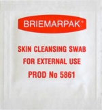 Briemar Alcohol Swabs 70% IPA + 1% Chlorhexidine