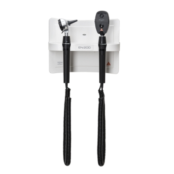 HEINE EN200 Wall Diagnostic Unit with LED BETA 400 Otoscope and BETA 200 Ophthalmoscope