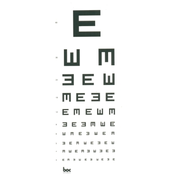 Eye Chart Direct 3m E