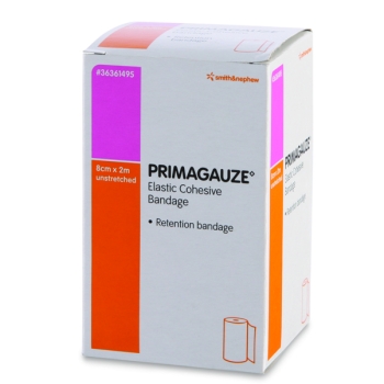 Primagauze Cohesive Bandage 8cm x 2m Unstretched