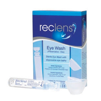 Eye Wash Disposable Baths Reclens