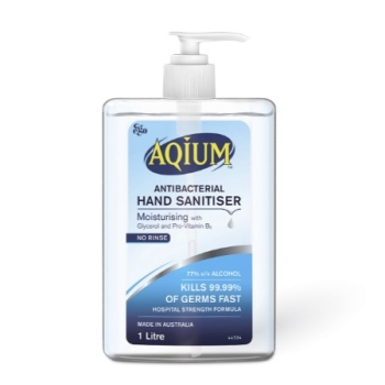Ego Aqium Antibacterial Hand Sanitiser - 1L Pump