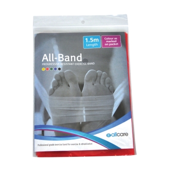 Exercise band blue 1.5m x 14.5cm x-firm