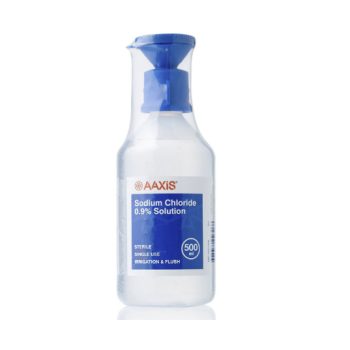 Sodium Chloride 0.9% 500ml w/ Eye Cup