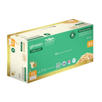 Coats LC Glove Nitrile Extra Small Biodegradable