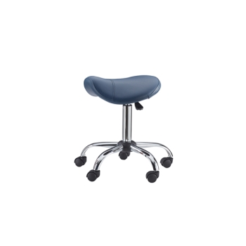 Saddle Stool Standard Gas Lift - Navy Blue