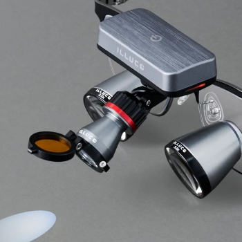 Illuco Led Wireless Headlight Light Grey with 2 x Batteries