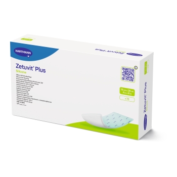 Zetuvit Plus Silicone 10 x 20cm