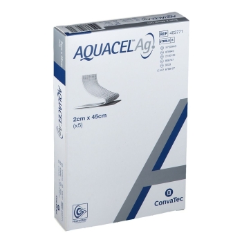 Aquacel Ag rope 2 x 45cm