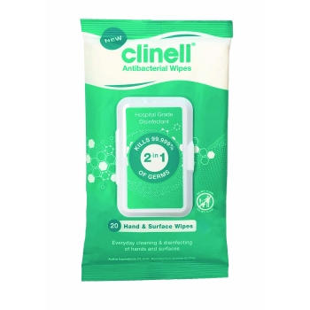 Clinell Surface Wipes Antibacterial