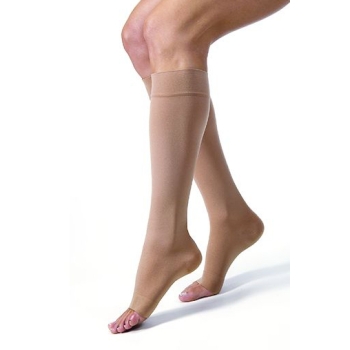 Jobst Relief Knee High Compression Socks Open Toe Medium 30-40mmhg