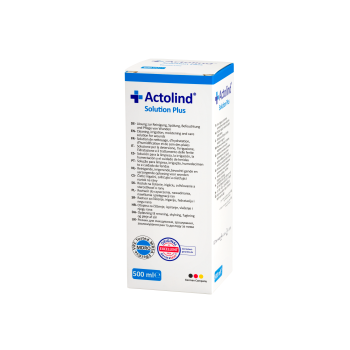 Actolind Solution 0.1% Polyhex (Phmb) 500Ml Bottle