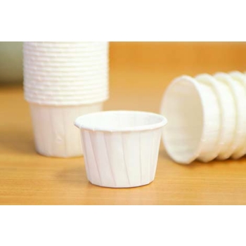 Paper Pill Cup Pleated 30ML