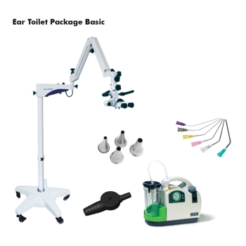 Ear Suction Microscope Pack - Basic Package Includes Suction Unit