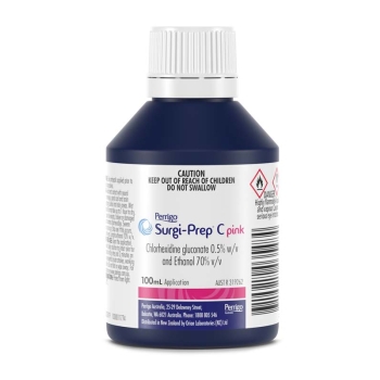 Surgi-Prep C+ PINK 100ml Chlorhexidine 2% and Ethanol 70%